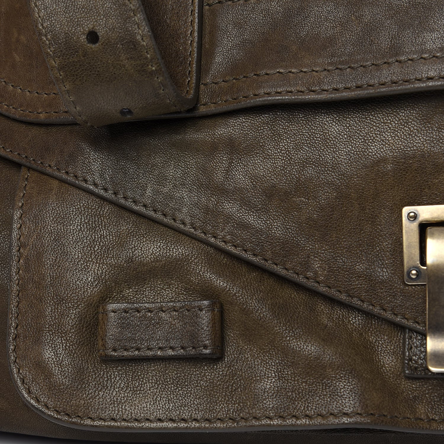 Proenza Schouler Lambskin Medium PS1 Satchel Military 14 of 22