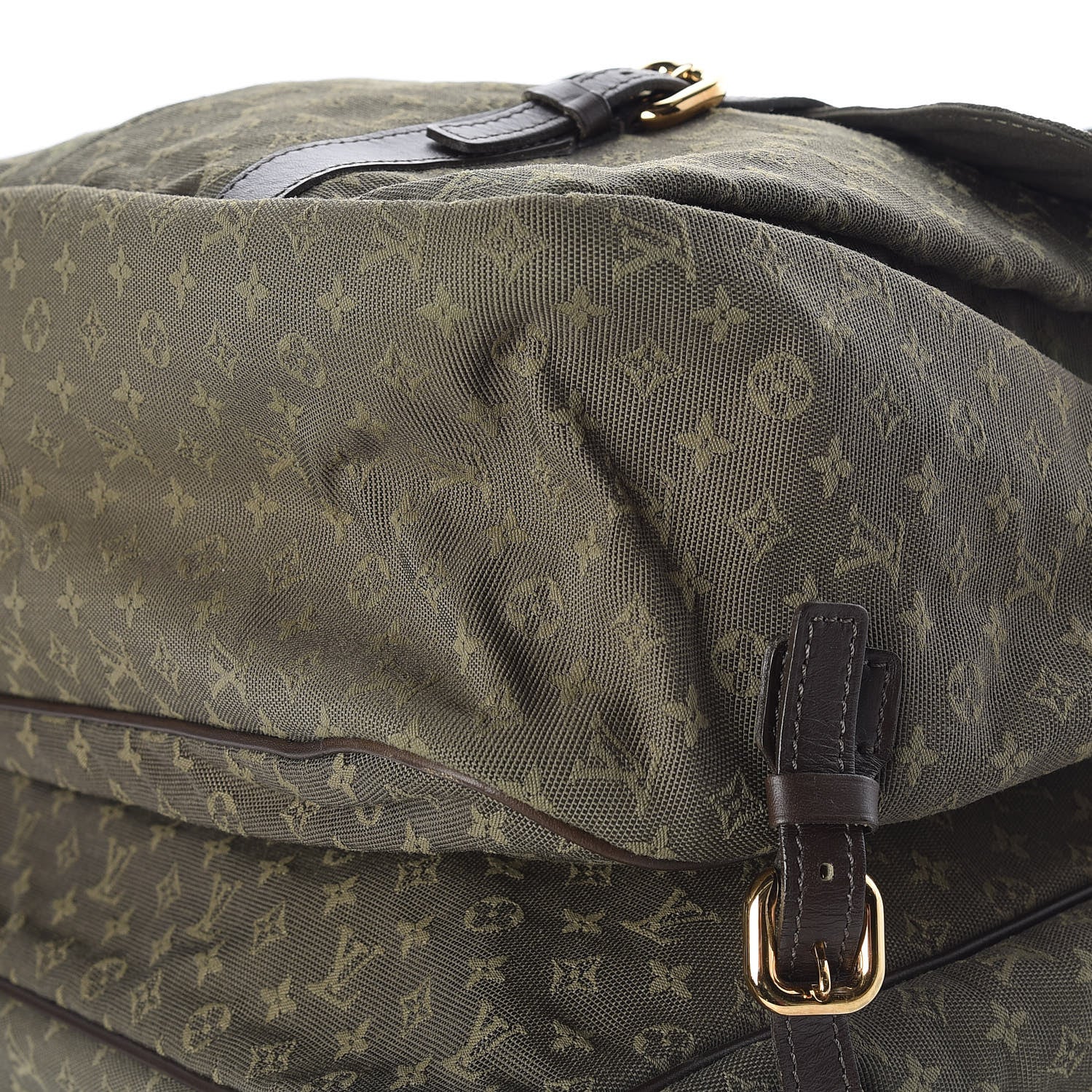 Louis Vuitton Mini Monogram Denise Kaki 11 of 16