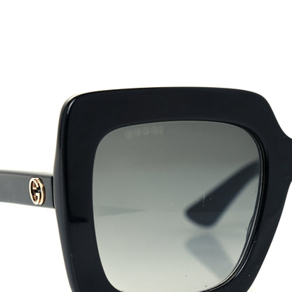 Gucci Acetate Oversize Sunglasses GG0328S Black 7 of 8