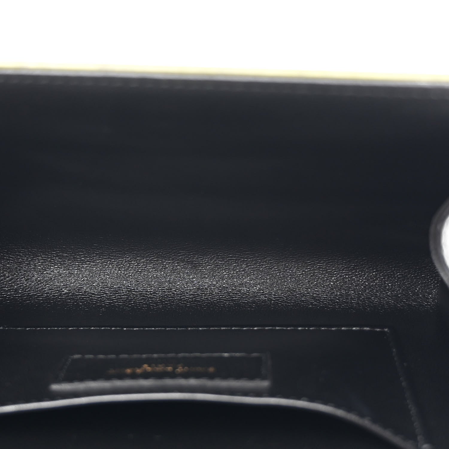 Saint Laurent Plexiglass Monogram Vicky Minaudiere Clutch Green Multicolor 5 of 10