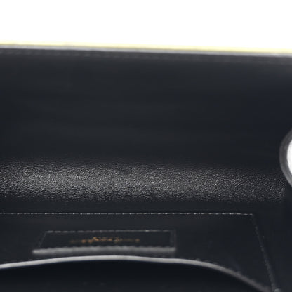 Saint Laurent Plexiglass Monogram Vicky Minaudiere Clutch Green Multicolor 5 of 10