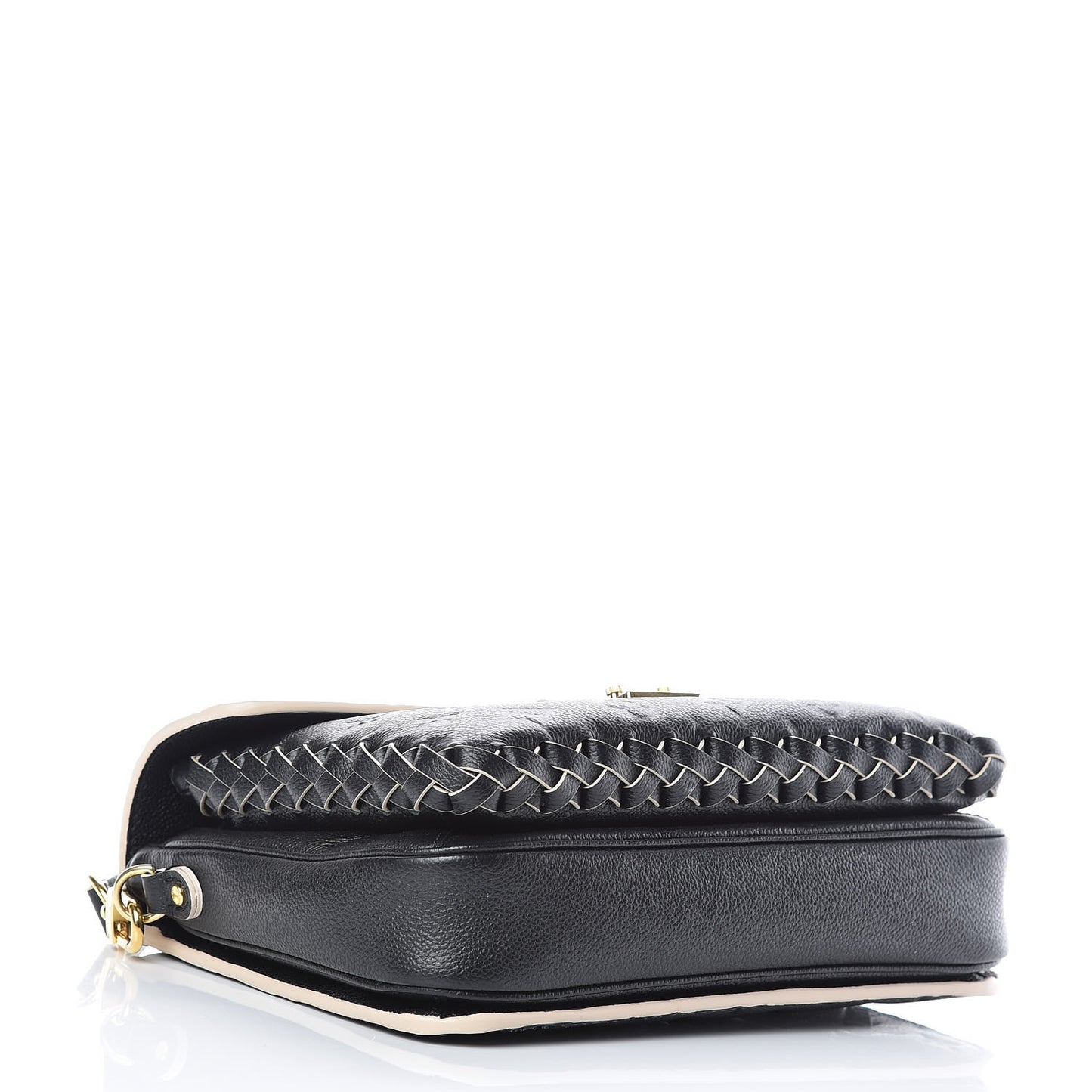 Empreinte Braided Pochette Metis Black