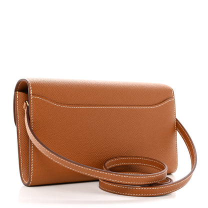 Hermes Epsom Constance Long Wallet To Go Gold 4 of 8