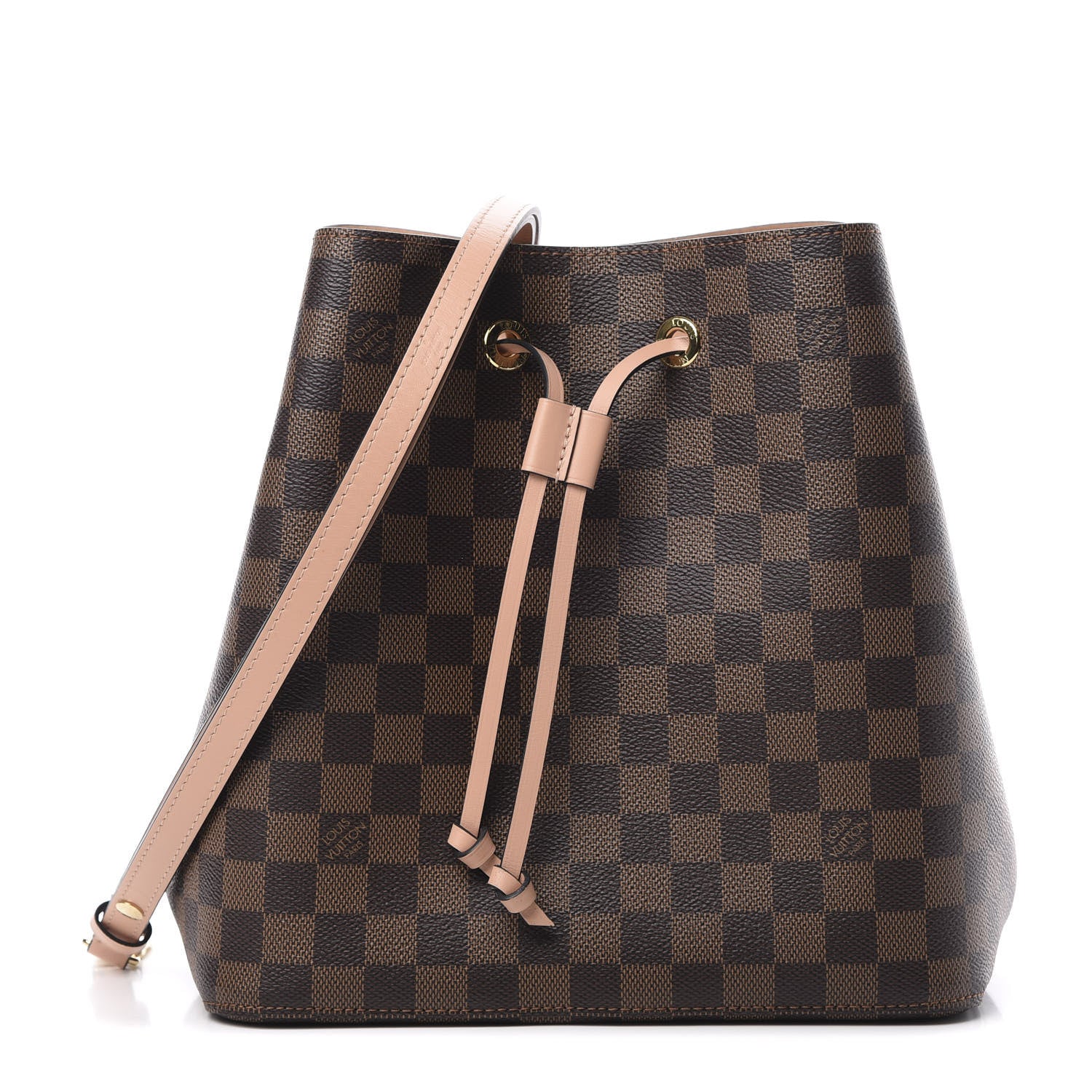 Louis Vuitton Damier Ebene Neonoe MM Venus Pink 1 of 11
