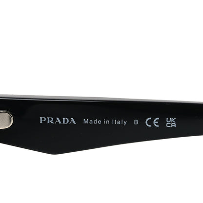 Prada Acetate Oval Sunglasses SPR 26Z Black 5 of 7