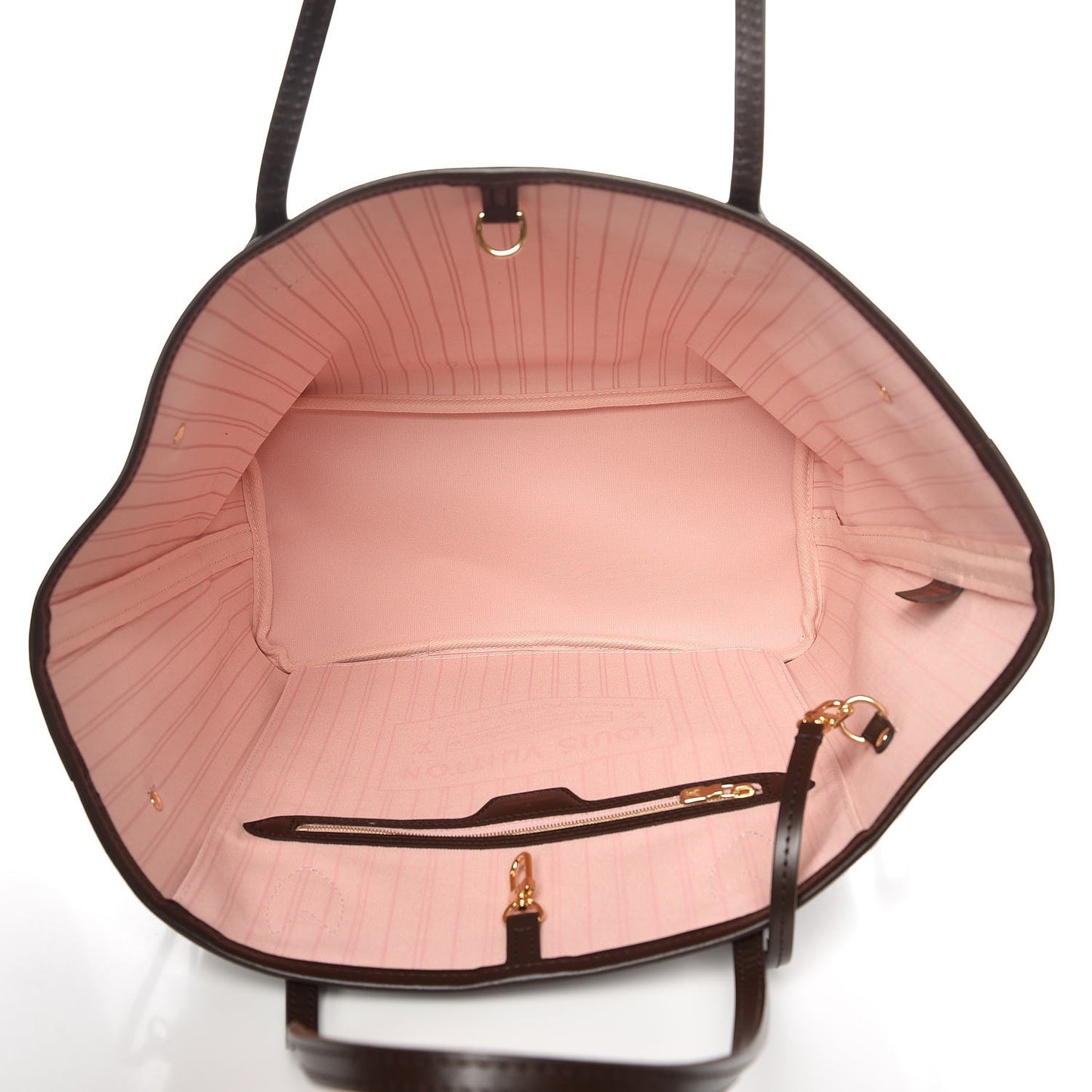 Damier Ebene Neo Neverfull MM Rose Ballerine