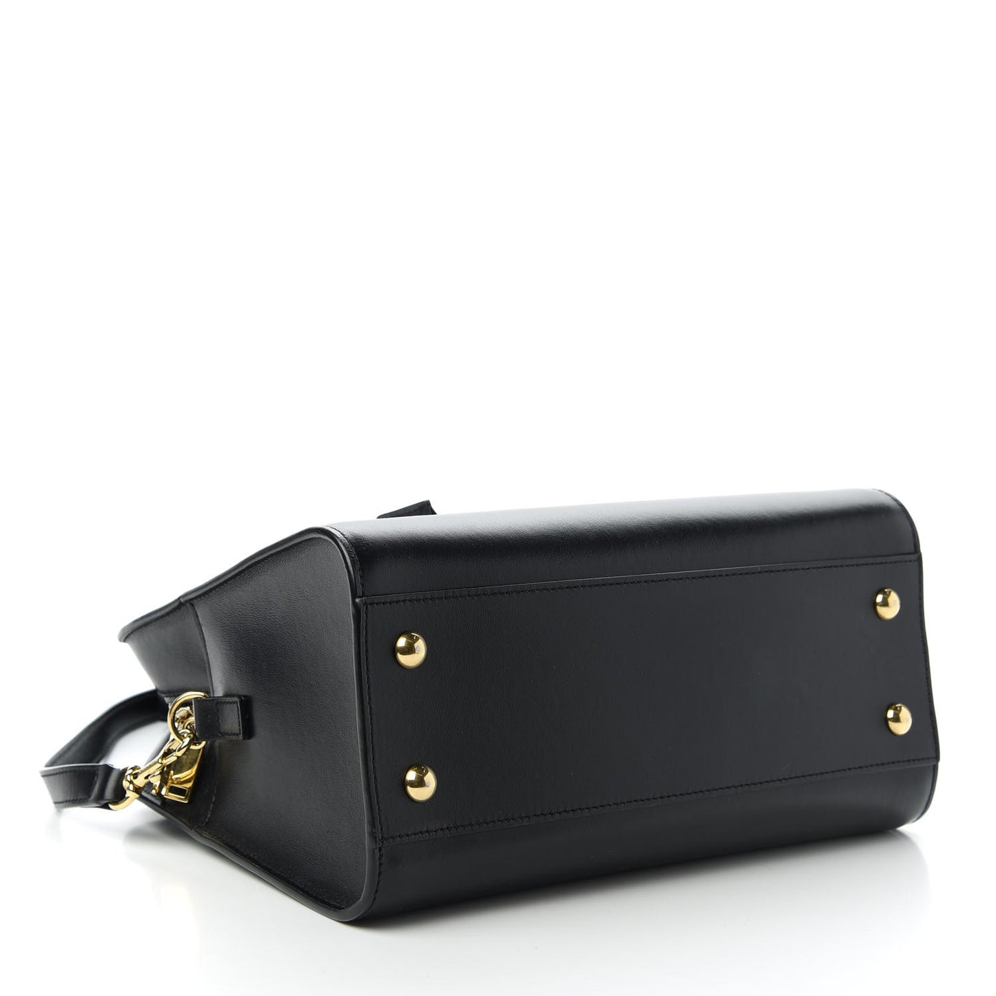 Calfskin Monogram Baby Cabas Black