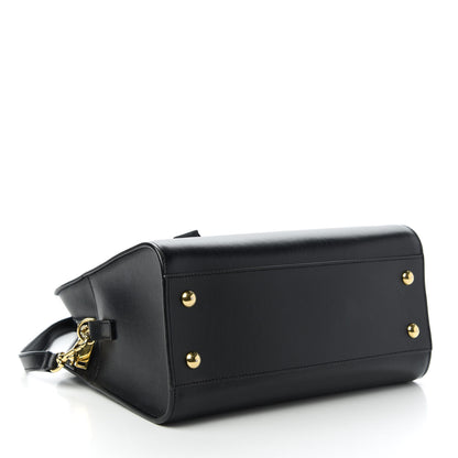 Saint Laurent Calfskin Monogram Baby Cabas Black 4 of 10
