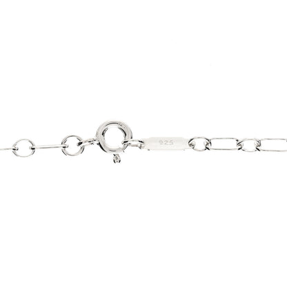 Tiffany Sterling Silver Heart Lock Pendant Link Necklace 5 of 7