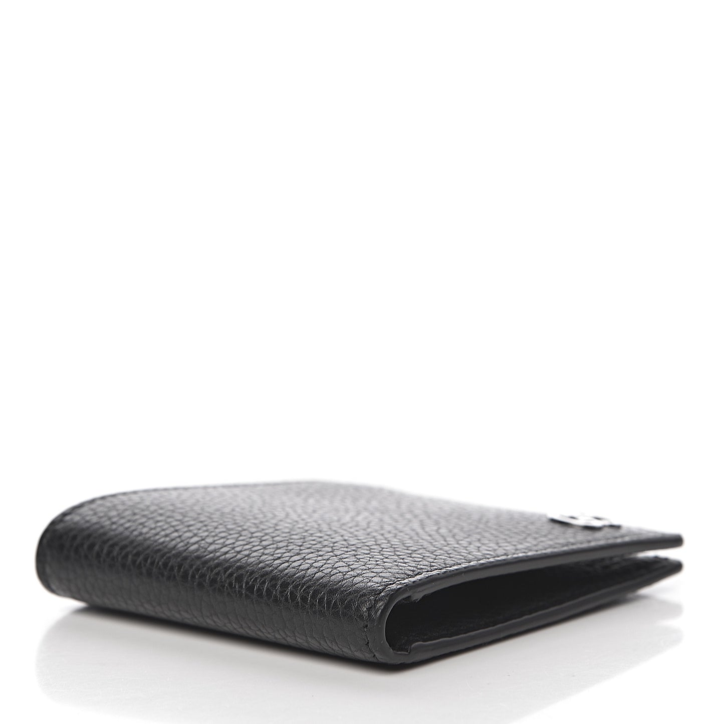 Calfskin Dorian Bi-Fold Wallet Black