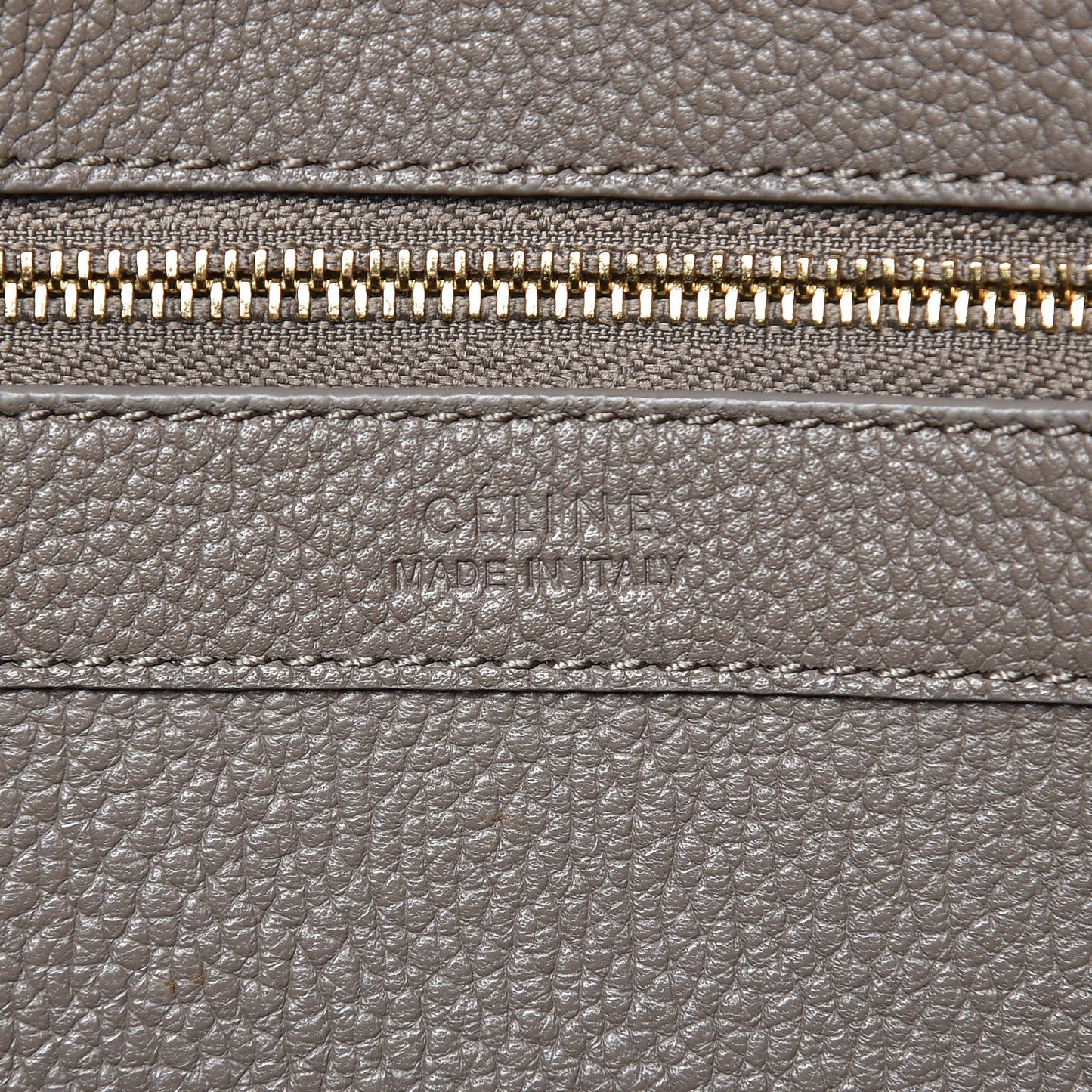 Soft Grained Calfskin Small Belt Cabas Phantom Taupe