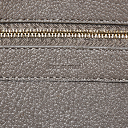 Celine Soft Grained Calfskin Small Belt Cabas Phantom Taupe 6 of 14