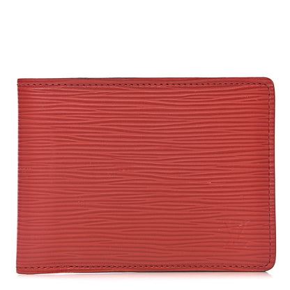 Louis Vuitton Epi Multiple Wallet Carmine 1 of 7