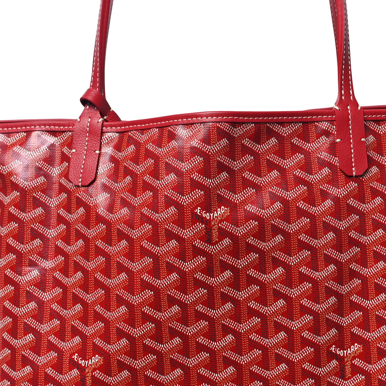 Goyard Goyardine Saint Louis GM Red 8 of 10