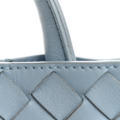 Bottega Veneta Nappa Intrecciato Small Andiamo With Chain Shoulder Bag Ice 13 of 17