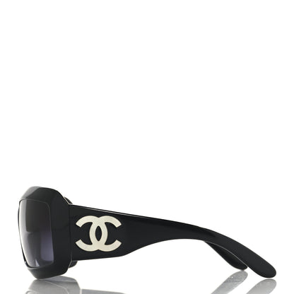 Chanel Mother of Pearl CC Sunglasses 5076-H Black 3 of 6