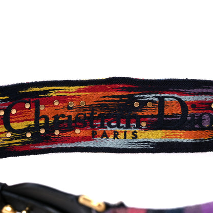 Christian Dior Canvas Embroidered Studded Rainbow J’Adior Shoulder Strap 4 of 4