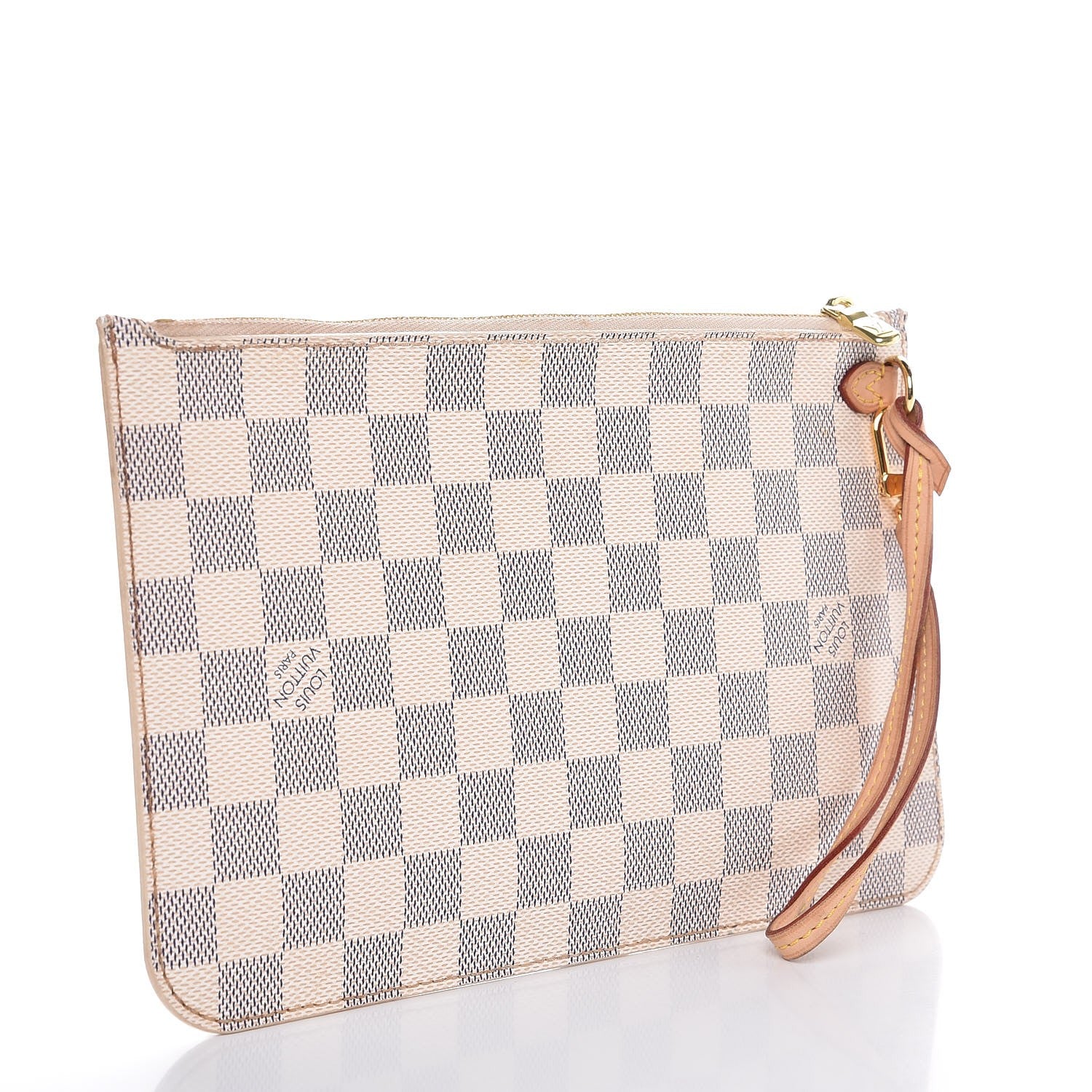 Louis Vuitton Damier Azur Neverfull MM GM Pochette 3 of 8