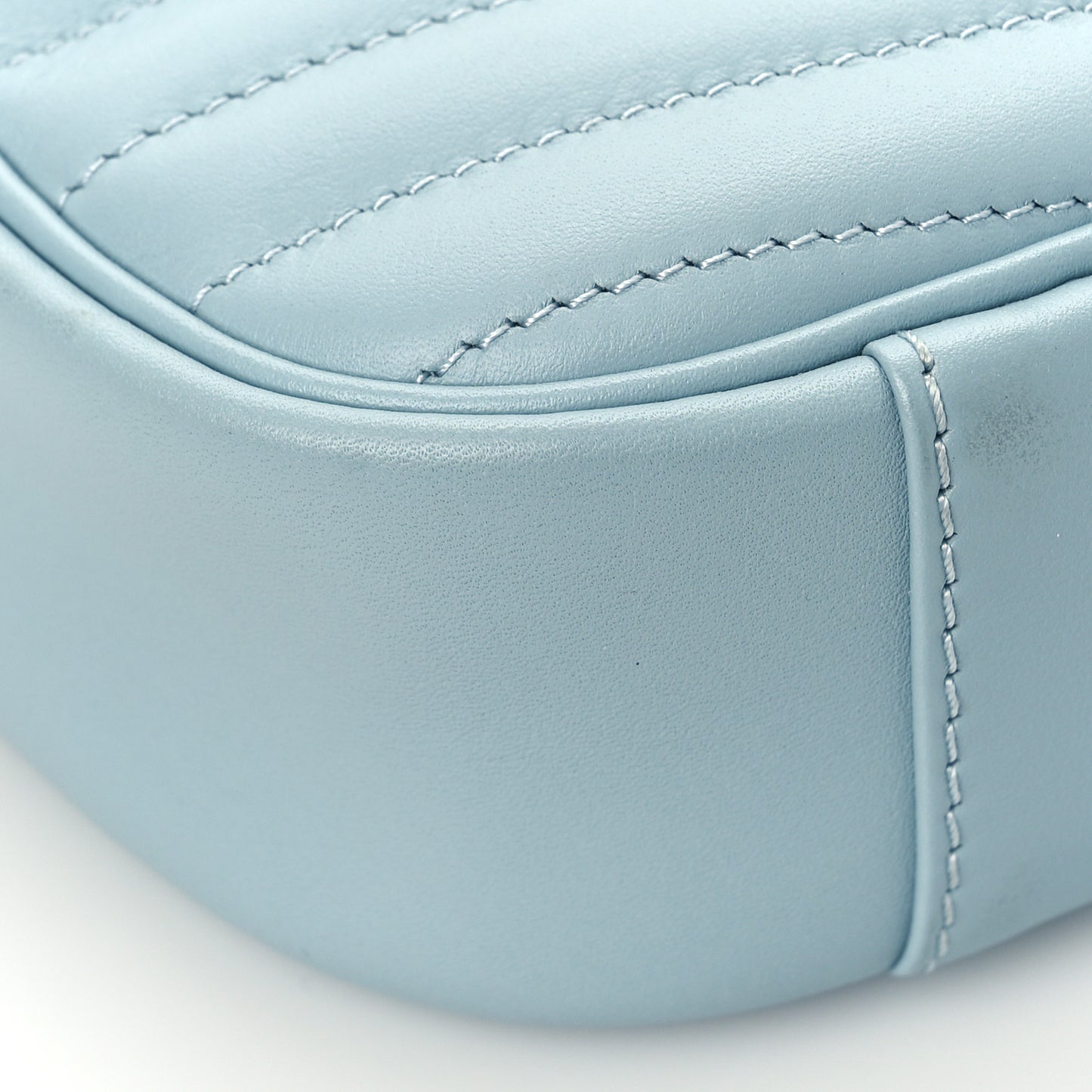 Calfskin New Wave Camera Bag Porcelain Blue