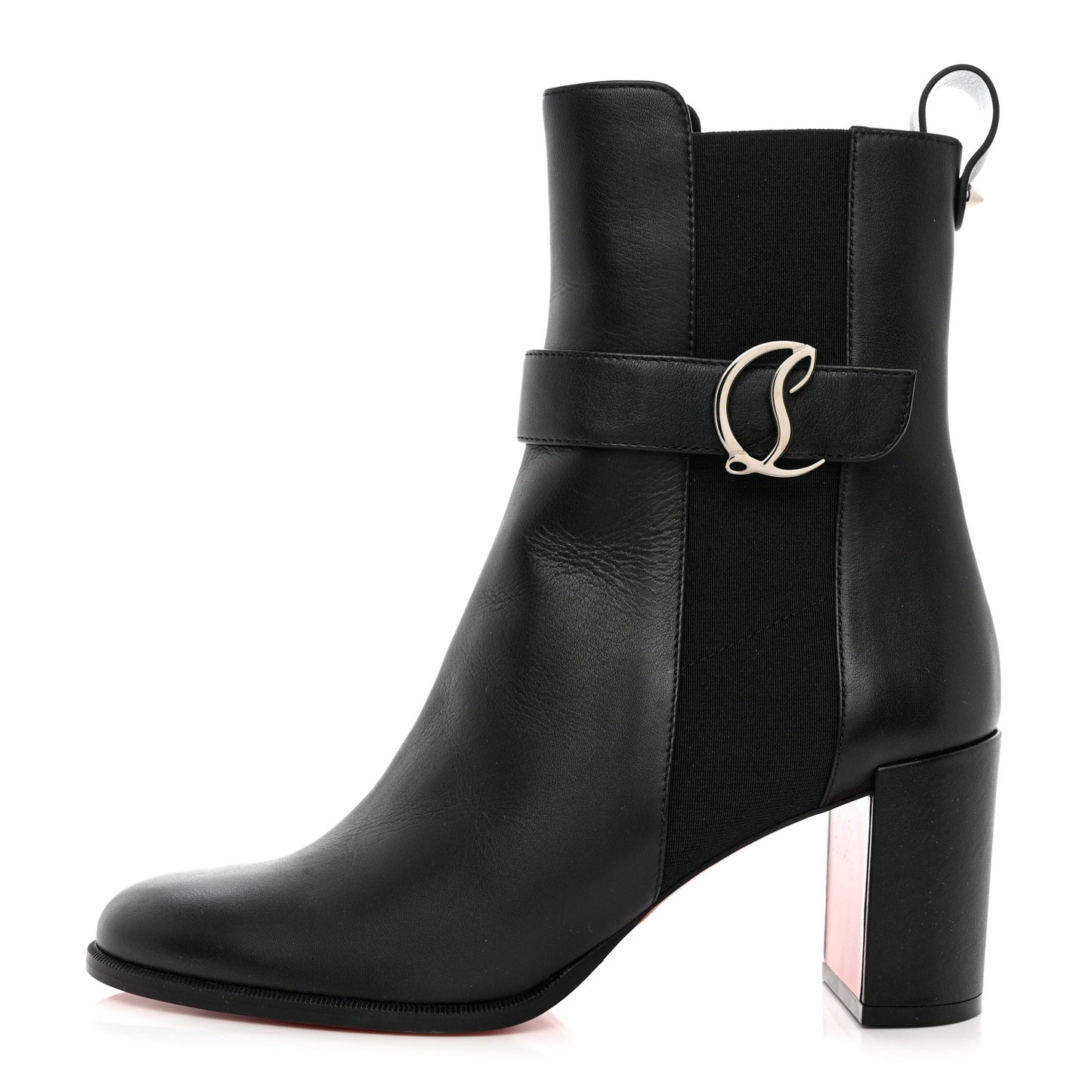 Calfskin 70 Chelsea Ankle Boots 39 Black