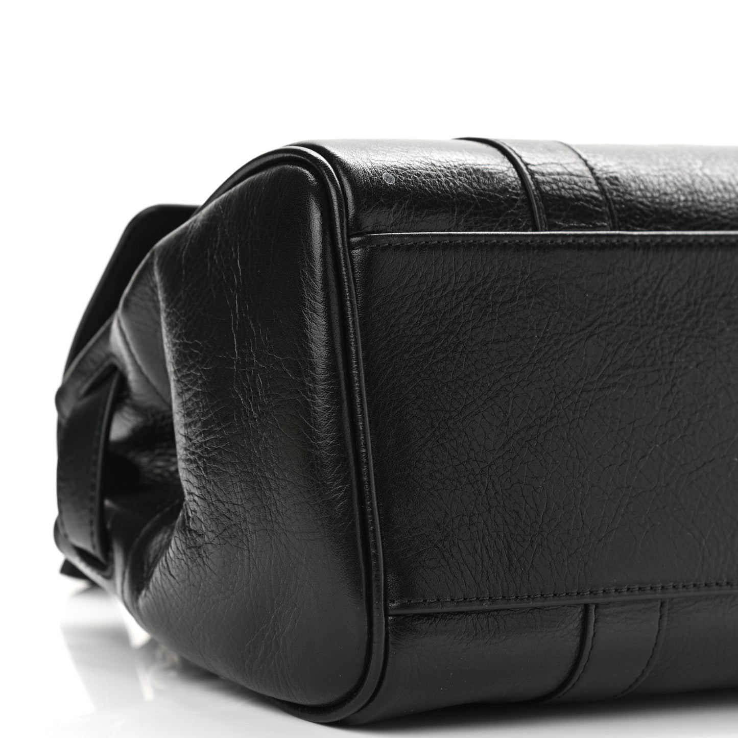 Soft Shine Calfskin Small Bayswater Black