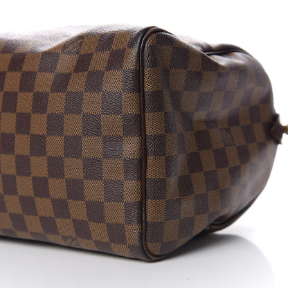 Louis Vuitton Damier Ebene Speedy 30 10 of 11
