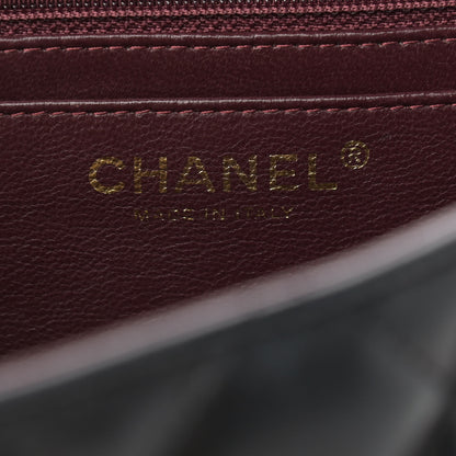 Chanel Lambskin Quilted Maxi Single Flap Black 6 of 15