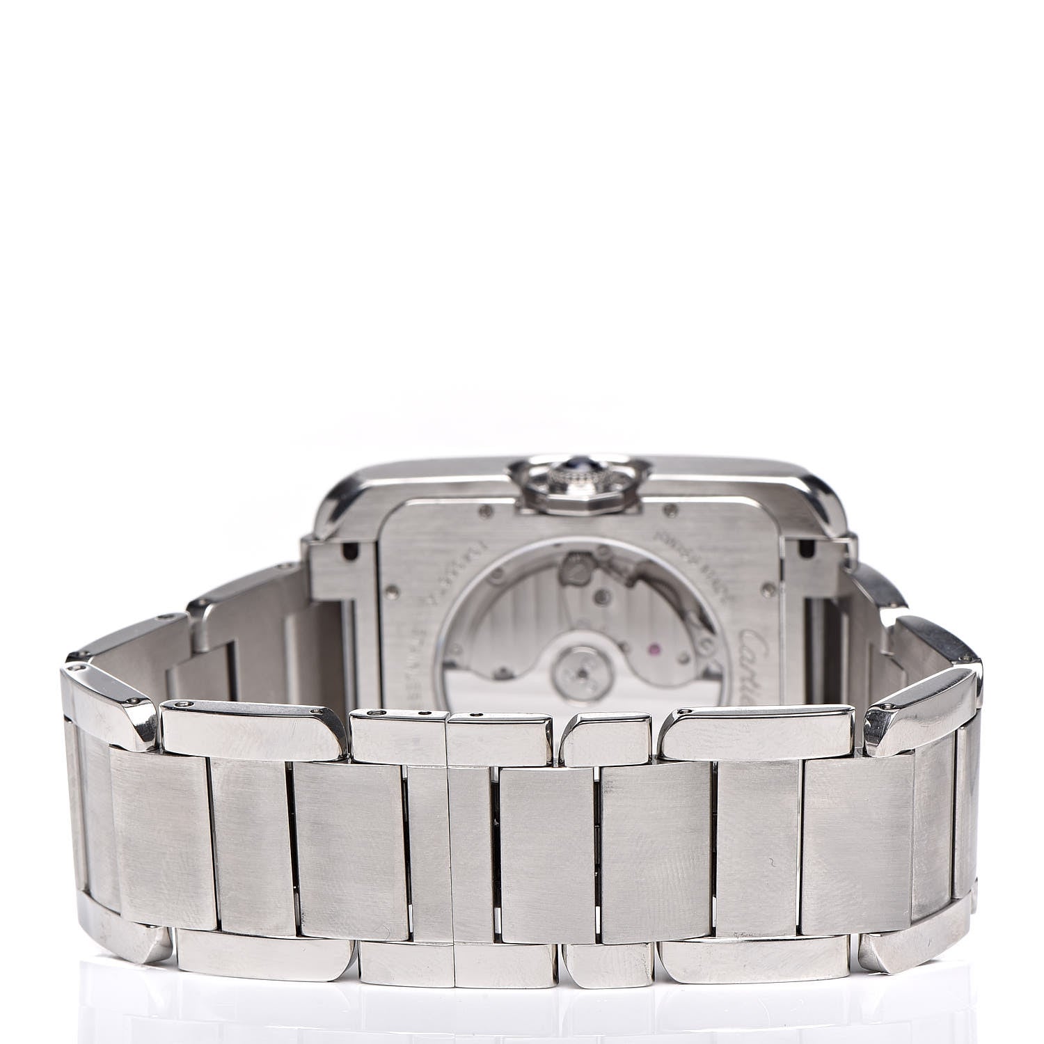 Cartier Stainless Steel 36mm Tank Anglaise Automatic Watch 7 of 12