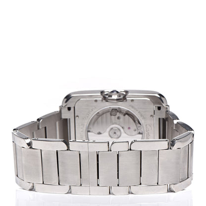 Cartier Stainless Steel 36mm Tank Anglaise Automatic Watch 7 of 12