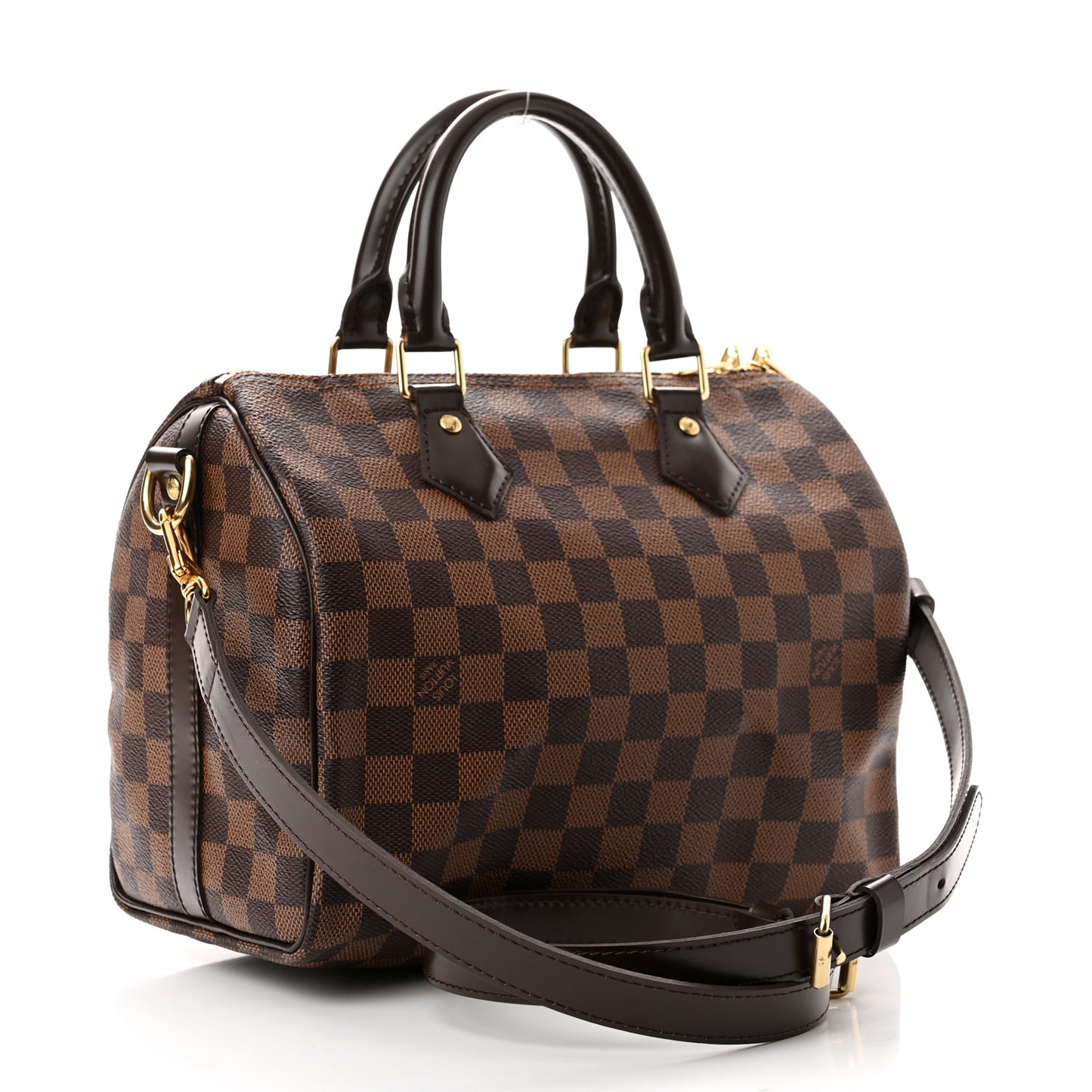 Damier Ebene Speedy Bandouliere 25