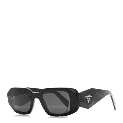 Prada Acetate Symbole Sunglasses SPR 17W Black 1 of 7