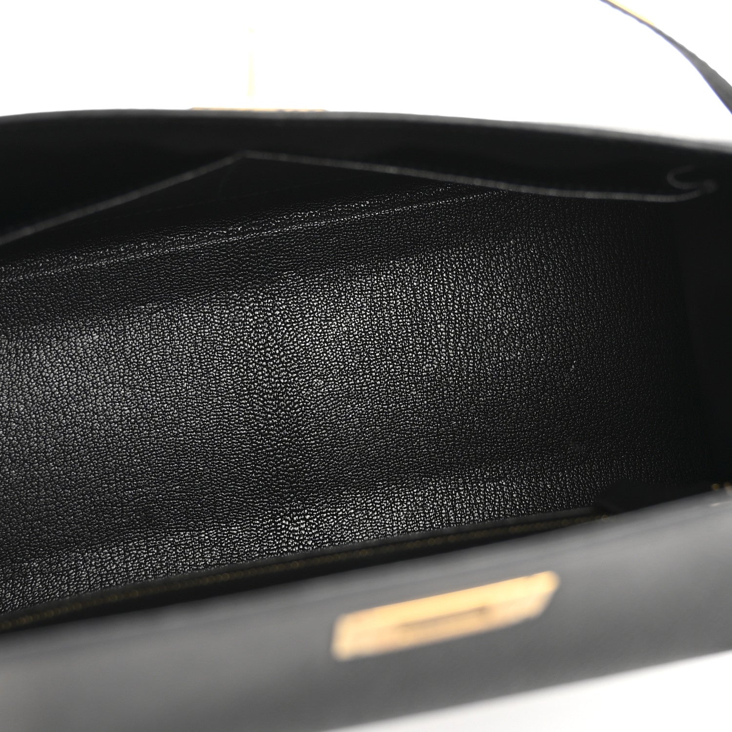 Hermes Epsom Kelly Sellier 28 Black 5 of 12