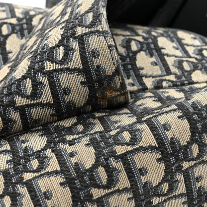 Christian Dior Oblique Mens Saddle Bag Blue 10 of 10