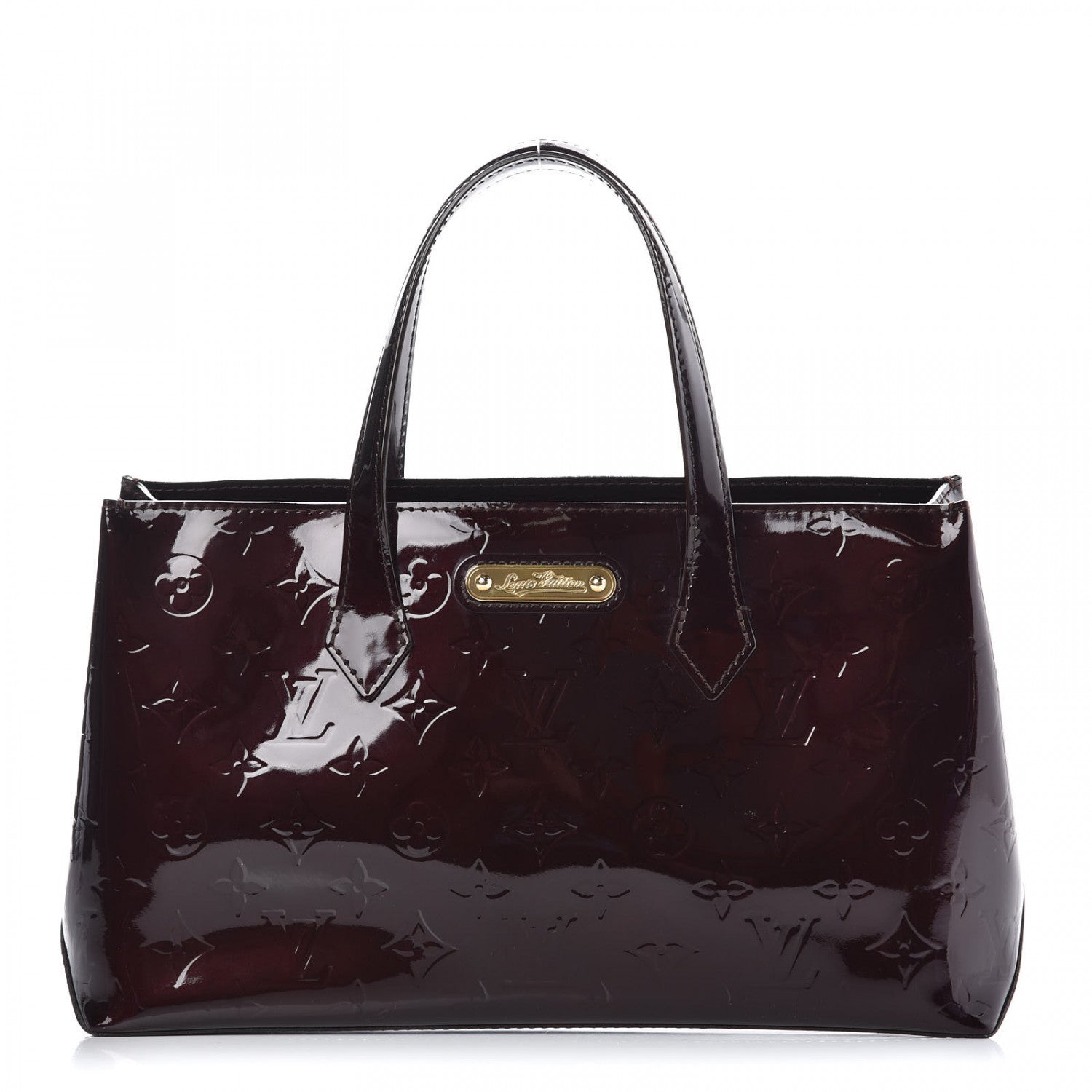 Louis Vuitton Vernis Wilshire PM Amarante 1 of 8