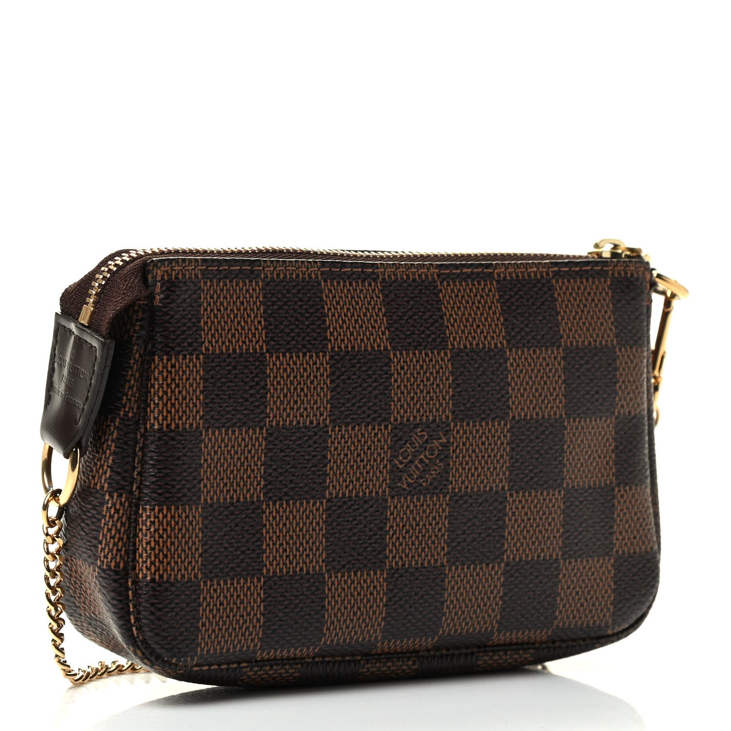 Louis Vuitton Damier Ebene Mini Pochette Accessories 3 of 9
