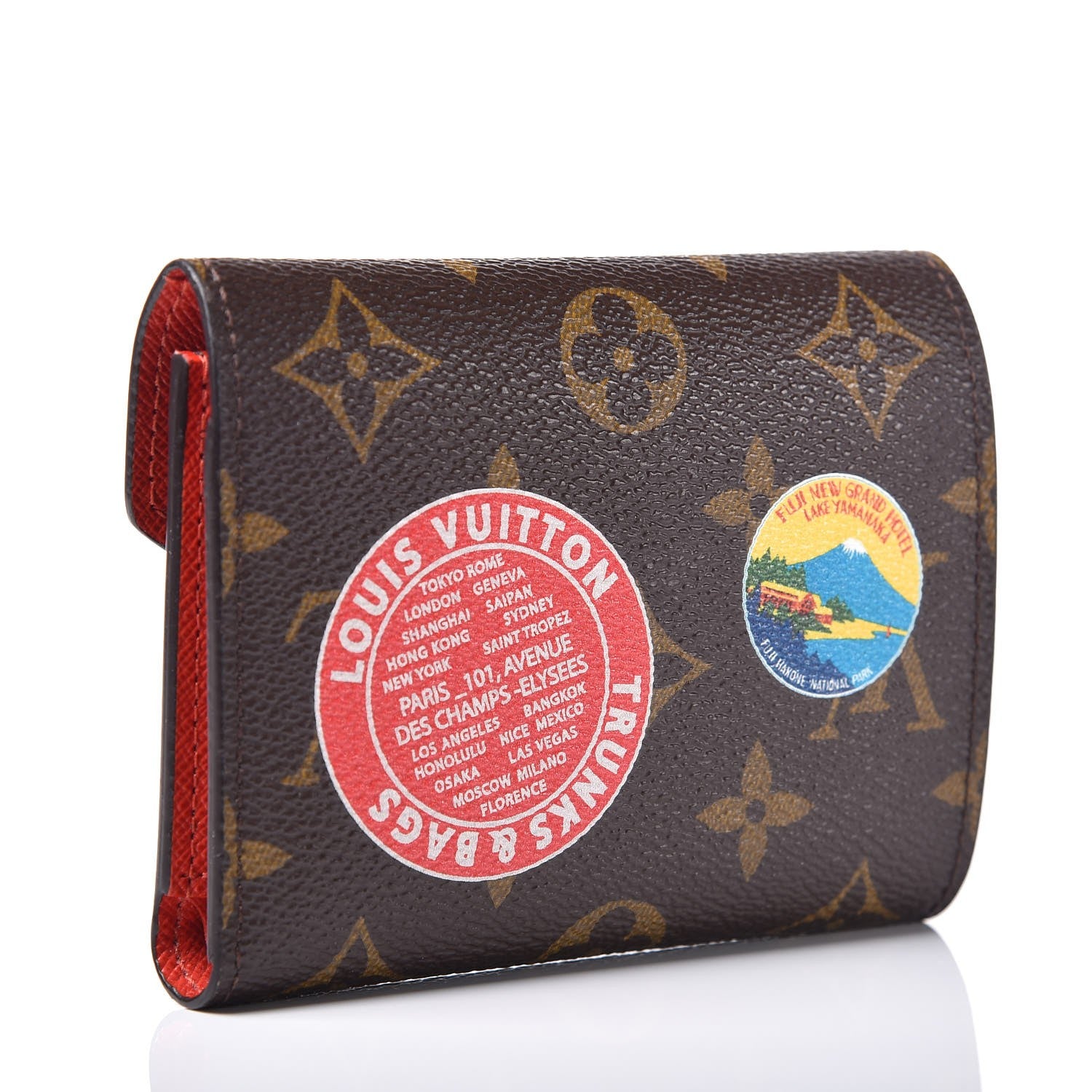 Louis Vuitton Monogram World Tour Victorine Wallet 3 of 7
