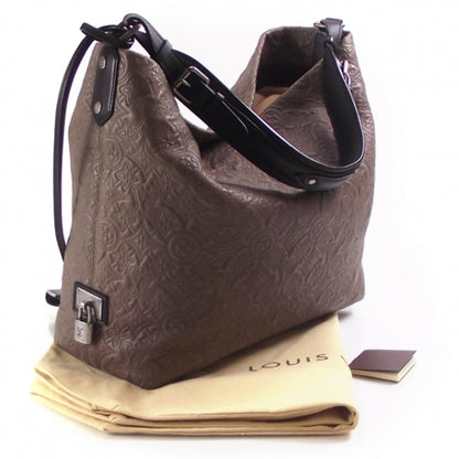 Louis Vuitton Monogram Lambskin Antheia PM Fumee 2 of 8