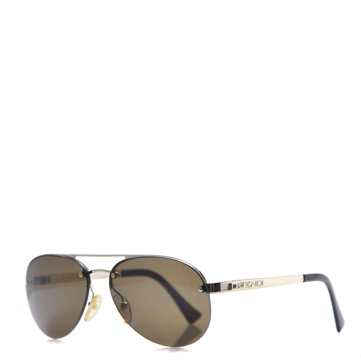 Metal Aviator Sunglasses FS230 New Gold Brown
