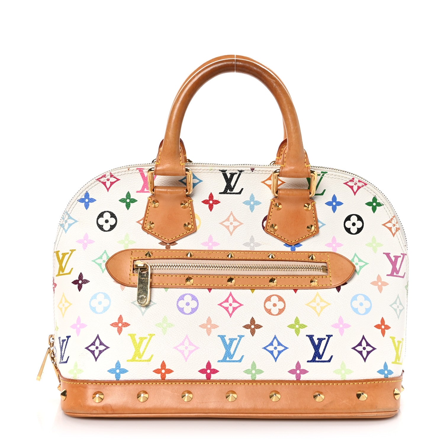 Louis Vuitton Monogram Multicolor Alma White 1 of 13