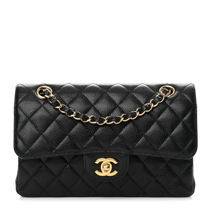 Chanel Caviar Quilted Small Double Flap Black 1 of 15
