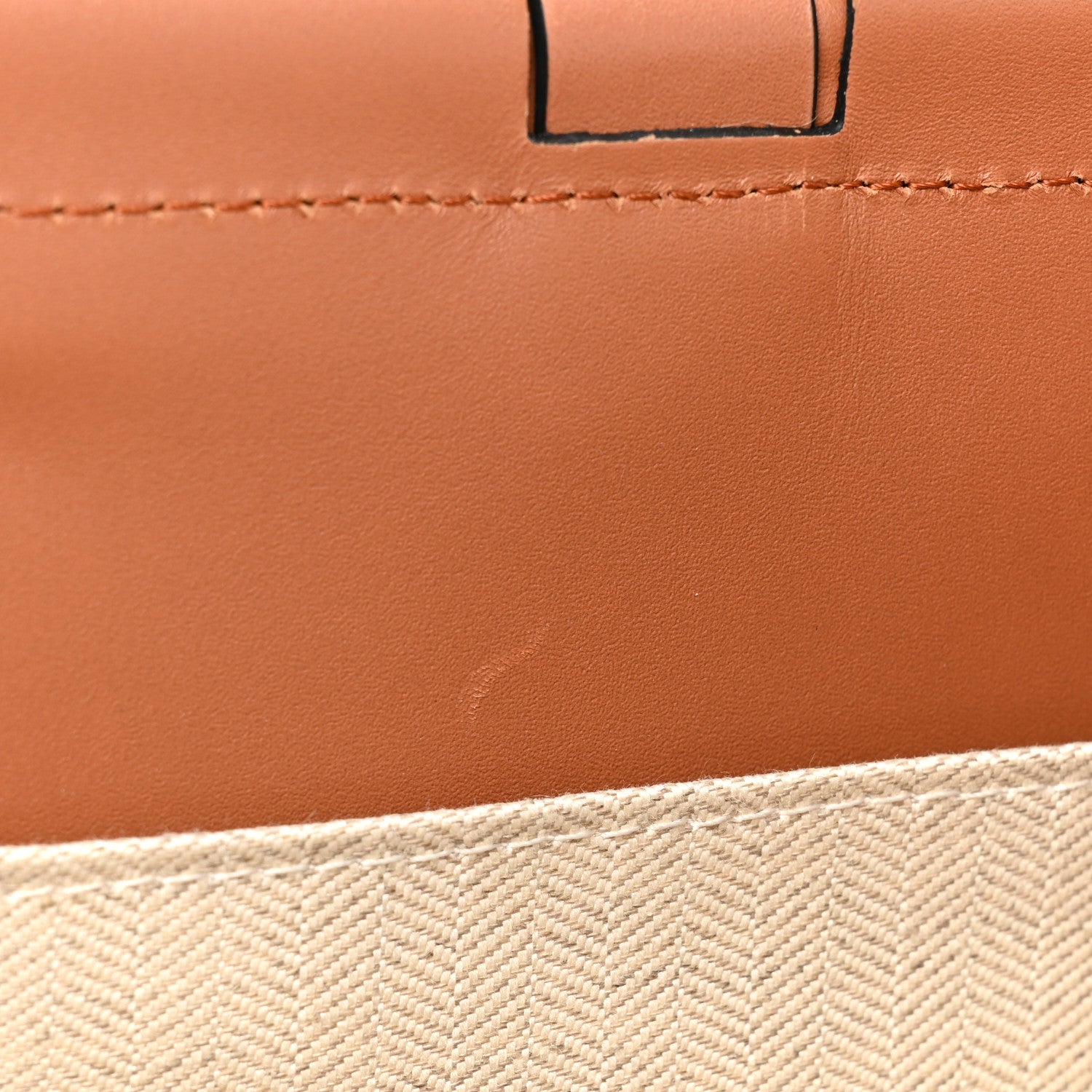 Loewe Canvas Calfskin Small Cushion Tote Beige 10 of 14