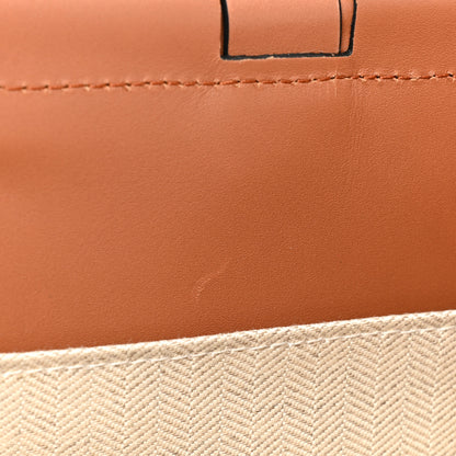 Loewe Canvas Calfskin Small Cushion Tote Beige 10 of 14