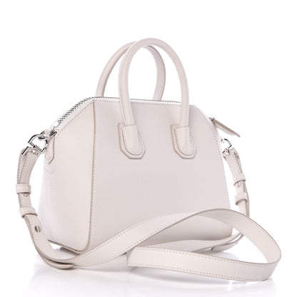 Givenchy Sugar Goatskin Mini Antigona White 3 of 8