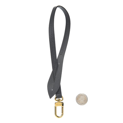 Louis Vuitton Calfskin Pochette Accessories Strap Grey 2 of 3
