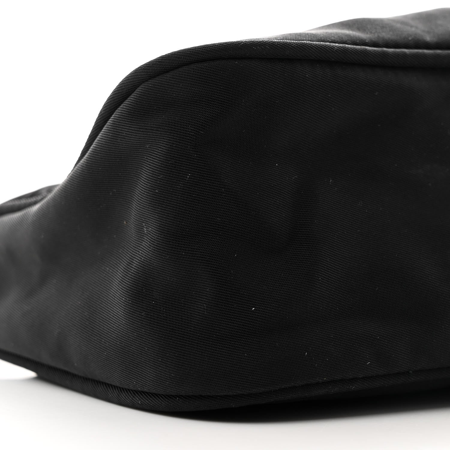 Prada Tessuto Nylon Pochette Bag Black 9 of 10