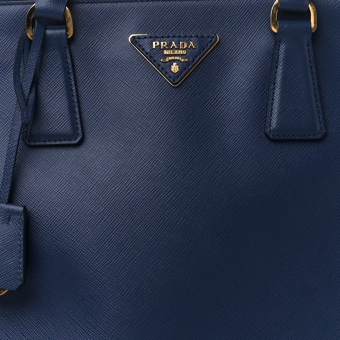 Saffiano Lux Extra Large Galleria Double Zip Tote Bluette