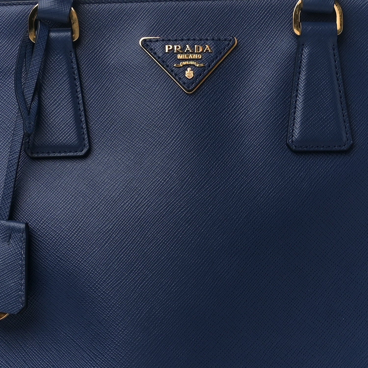 Prada Saffiano Lux Extra Large Galleria Double Zip Tote Bluette 11 of 13