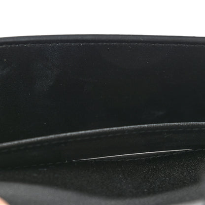 Christian Dior Grained Calfskin Saddle Chain Wallet Pouch Black 10 of 11