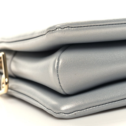 Louis Vuitton Metallic Lambskin Embossed Monogram Coussin PM Silver 10 of 12