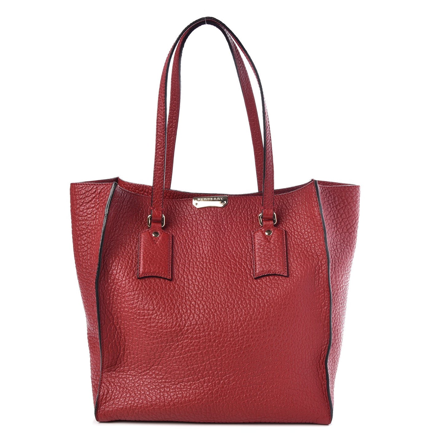 Heritage Grain Medium Woodbury Tote Military Red